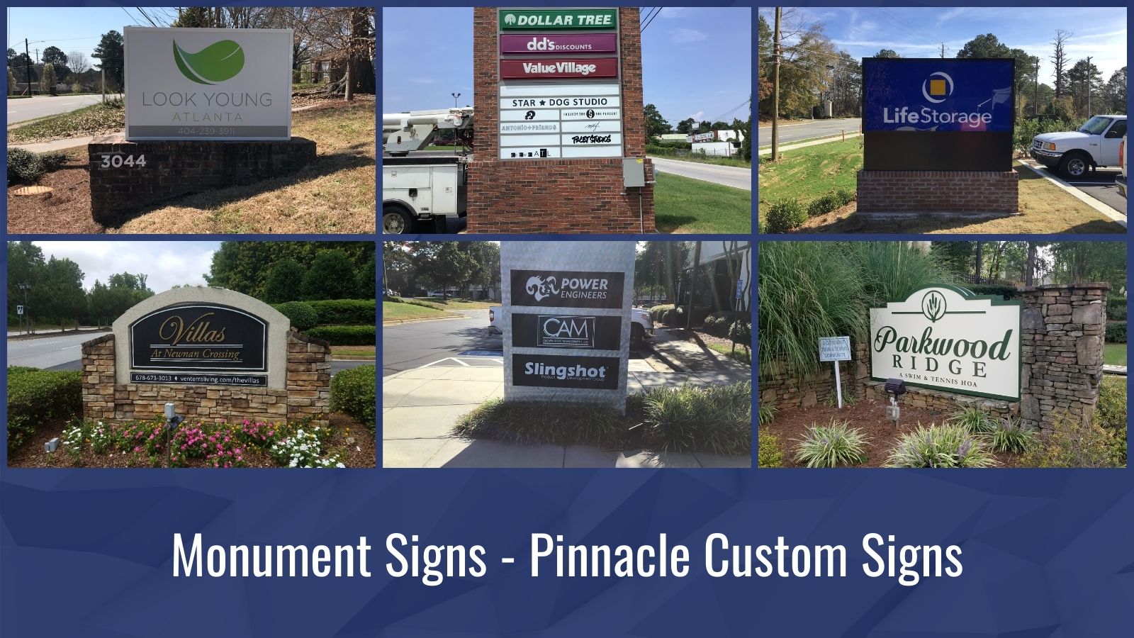 business monument signs
